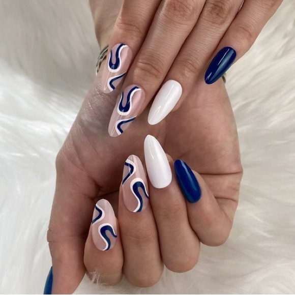 Other - Wave Nail Art